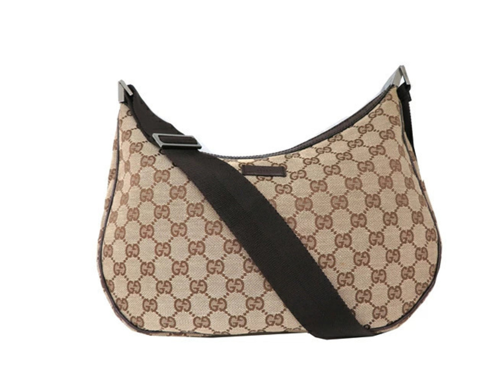Gucci Bag Hobo Canvas Embossed
